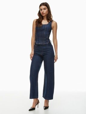 Aritzia Denim Forum Size 23 The Zoe Super Hi-Rise Baggy Jean - Under Pressure